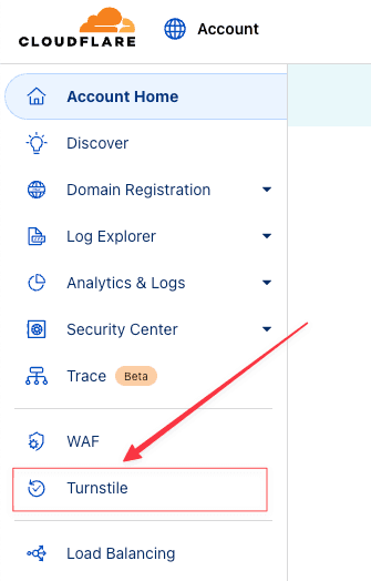 Cloudflare Turnstile Home