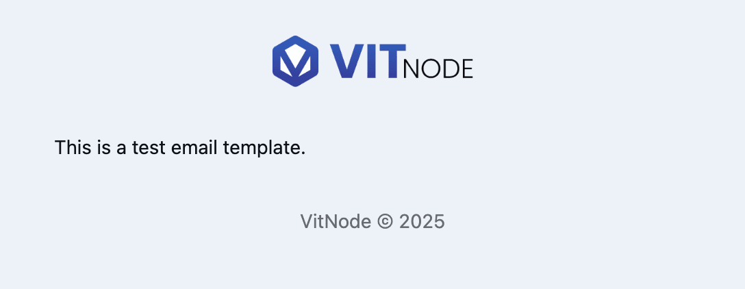 Default Template Preview